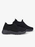 Sneakers en mesh - Noir - 5