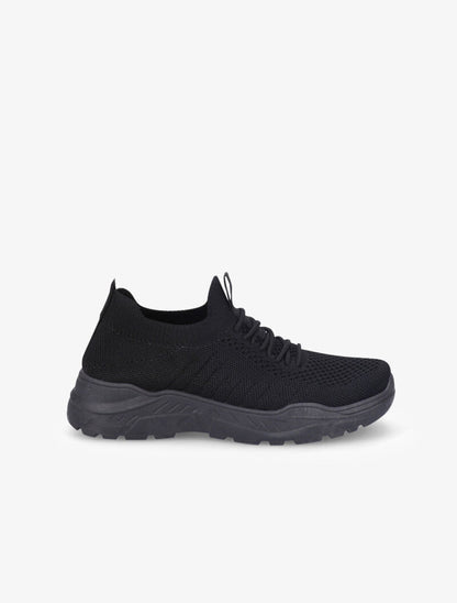 Sneakers en mesh - Noir - 2