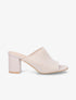 Mules basiques en tissu - Beige - 5
