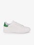 Sneakers à contrefort contrastant - Vert - 1