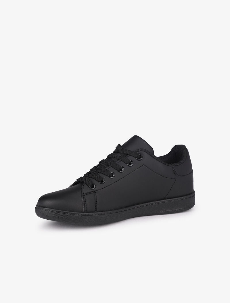 Sneakers à contrefort contrastant - Noir - 3