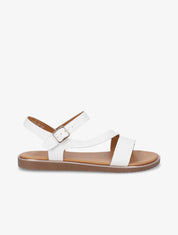Nu-pieds à brides asymétriques - Blanc - 5