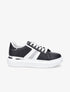 Sneakers à bandes irisées et détail métallique - Noir - 5