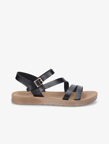 Nu-pieds en simili - Noir - 5