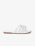 Claquettes plates en cordes - Blanc - 1