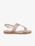 Nu-pieds fantaisies en simili - Rose gold - 5