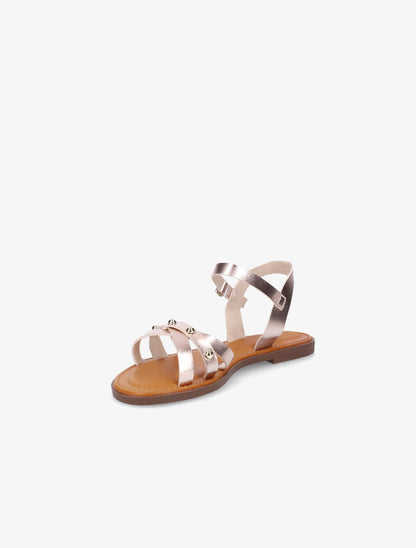 Nu-pieds à clous - Rose gold - 3