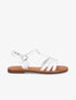 Nu-pieds classiques en simili - Blanc - 1
