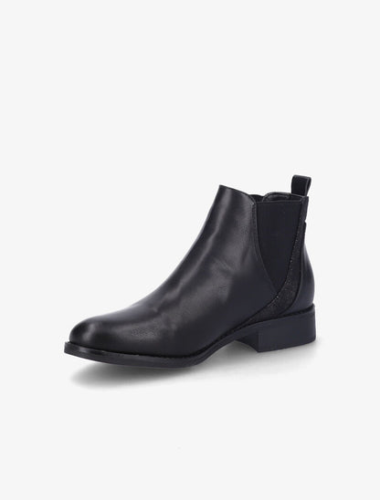 Chelsea boots à détail pailleté - Noir - 3