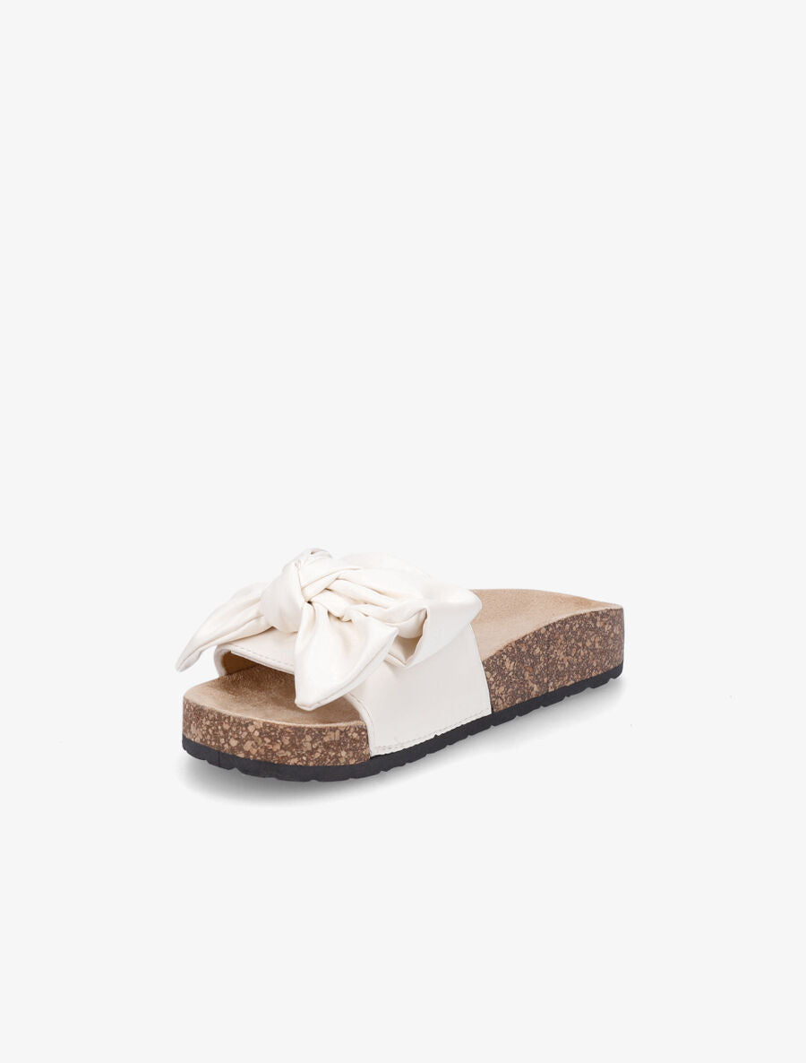 Claquettes à noeud - Beige - 3