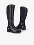 Bottes écuyère à bout rond - Noir - 5