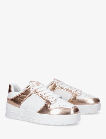 Baskets en simili - Rose gold - 4