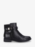 Bottines plates bi-matière - Noir - 5