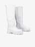 Bottes unies à semelles stylisées - Blanc - 1