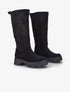 Bottes en suédine - Noir - 1