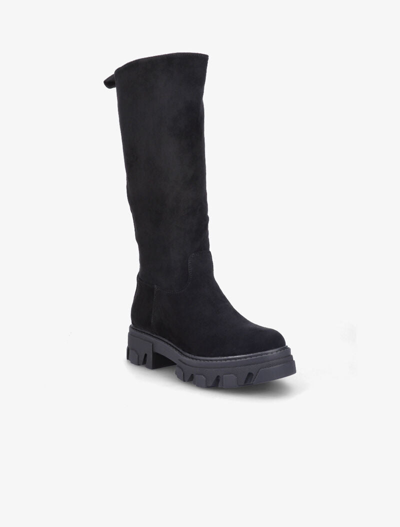 Bottes en suédine - Noir - 3