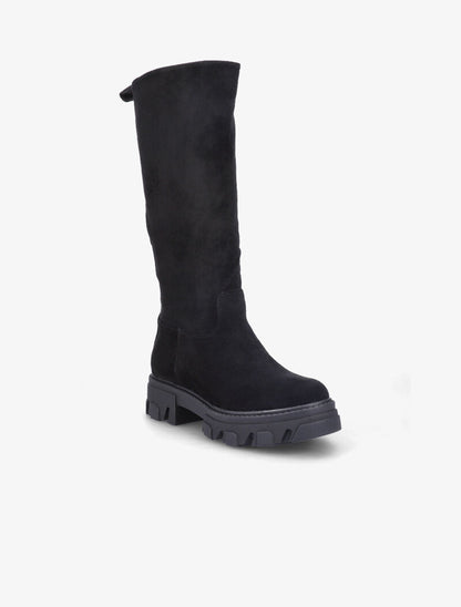Bottes en suédine - Noir - 3