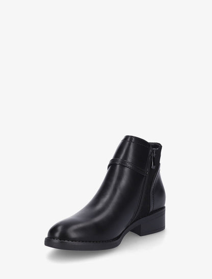 Bottines plates bi-matière - Noir - 3