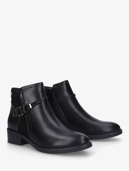 Bottines plates bi-matière - Noir - 4