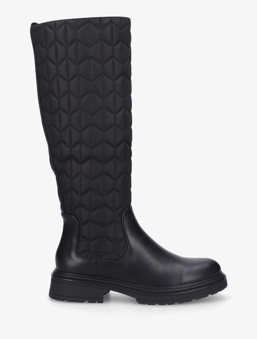Bottes bi-matière matelassées - Noir - 5