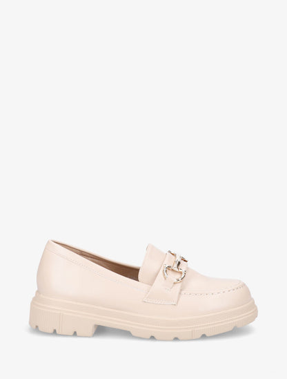 Mocassins à boucle - Beige - 1