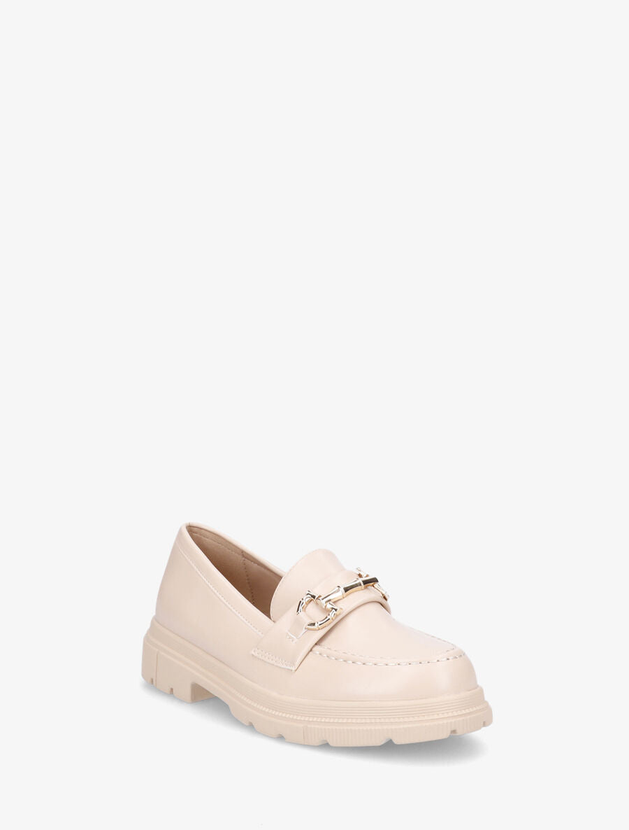 Mocassins à boucle - Beige - 2