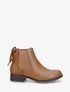 Bottines à contrefort style corset - Camel - 5