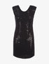 Robe à sequins basic  - noir - 1