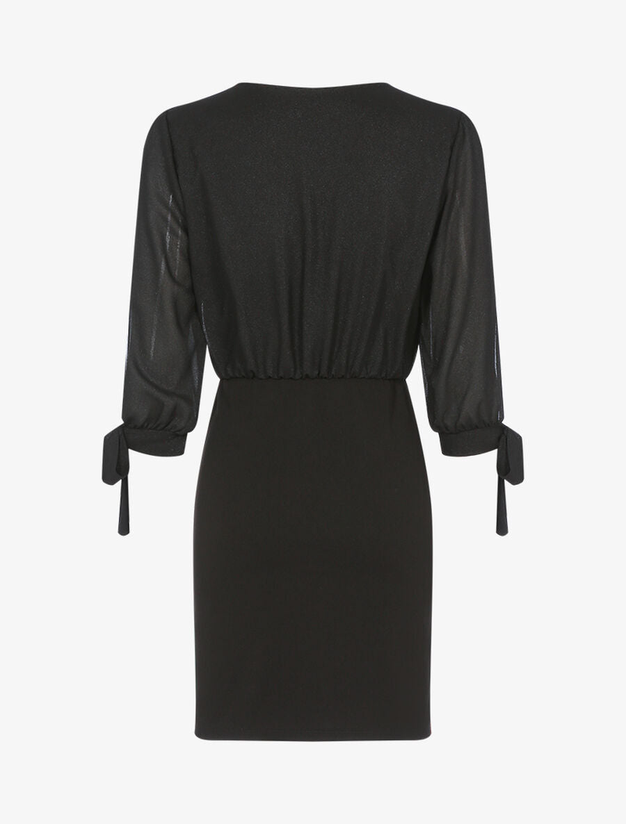 Robe à buste coupe boule - Noir - 2