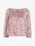 Blouse à imprimé pissenlits - Rose - 1