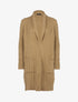Gilet en maille effet tricot - Camel - 1