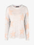 Pull étoilé en maille - Gris clair - 1