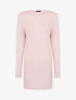 Robe pull à grandes poches - Rose - 1