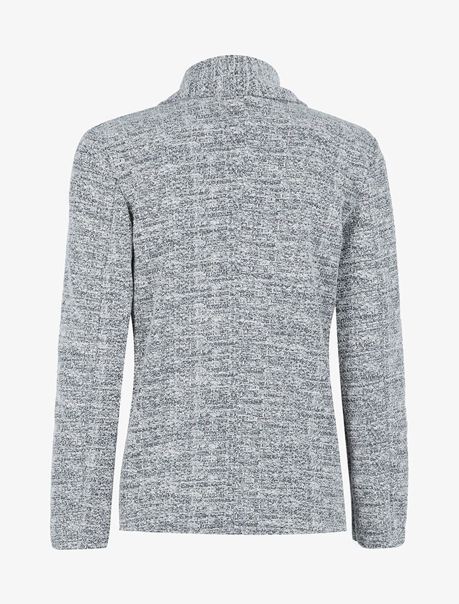 Veste effet texturé - Gris clair - 2