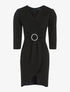 Robe buste ample à boucle - Noir - 1