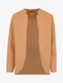 Veste casual en feutre - Camel - 1