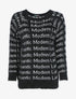Pull Romantic Modern Lady - Noir - 1