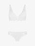 Ensemble emboitant en dentelle - Blanc - 1
