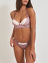 Ensemble push up à dentelle - Rose - 1