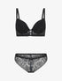 Ensemble en dentelle - Noir - 4