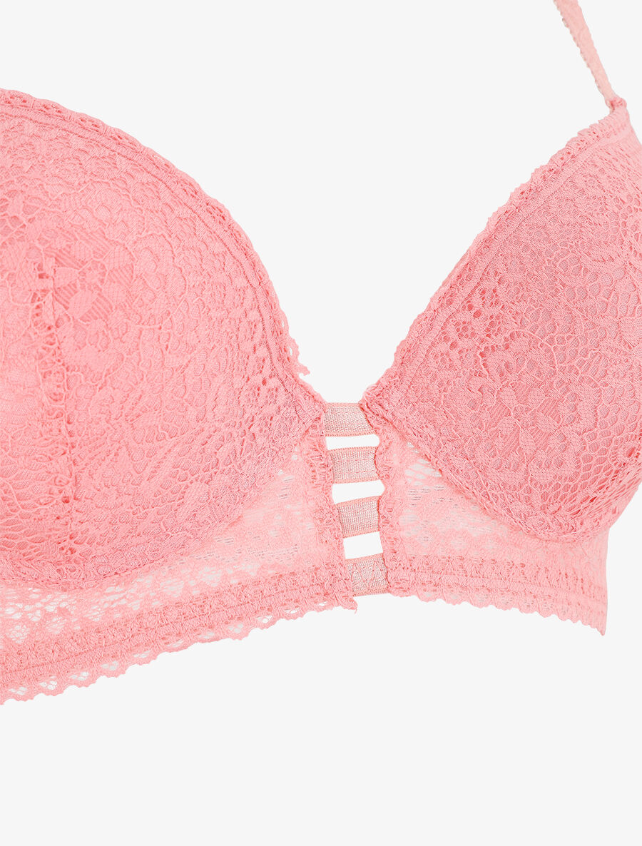Ensemble en dentelle - Rose - 4