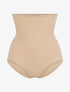 Culotte gainante taille haute - Beige - 4