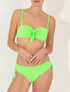 Bikini à noeud - Vert fluo - 1