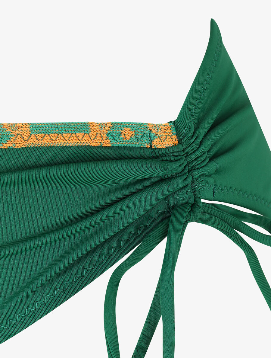 Bikini à imprimé graphique - Vert - 3