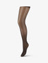 Collants en voile à coeurs quadrillés - Noir - 4